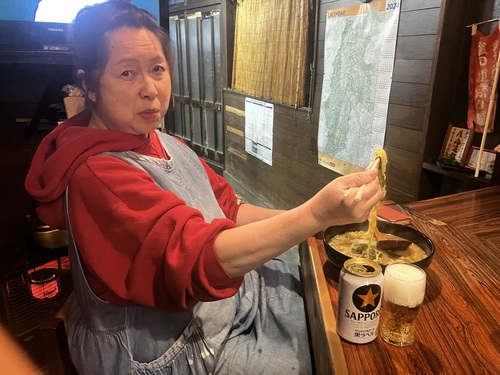 味噌ラーメン　＠大町市麺匠にし川