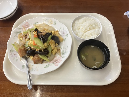 干鍋(ガングォ)牛肉　＠大町市餃子の舞