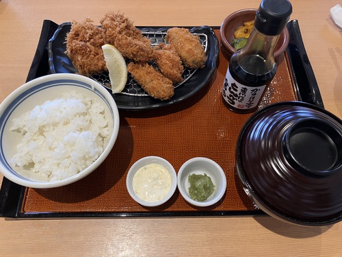 かつはな亭 川中島店　八丁味噌ヒレかつ鍋ご膳＆かき＆Ｗヒレかつ定食　＠長野市ランチグルメ　