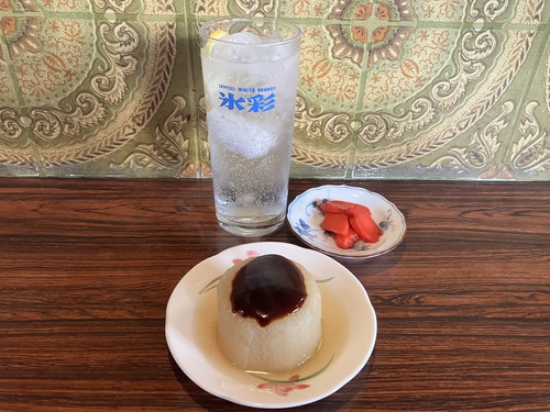 ちくわフライカレー＆冷やしたぬきうどん　＠大町市にし川食堂