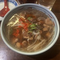 台湾名物スープ魯肉（ルーロー）ビーフン　ホテルルートイン信濃大町駅前から 歩いて30秒　台湾家庭料理居酒屋喜楽屋