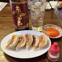 皮から手作り周ちゃん焼餃子 　ホテルルートイン信濃大町駅前から 歩いて30秒　台湾家庭料理居酒屋喜楽屋