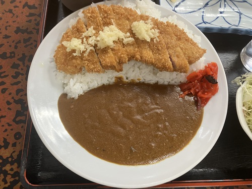 とら食堂　餃子＆もつ煮＆カツカレー＆焼肉定食　＠須坂市ランチグルメ