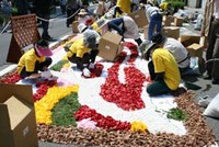 花キャンバス２００７の１日目