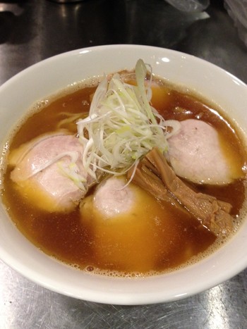 煮干し醤油ラーメン