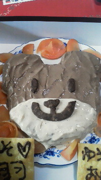 くまさんケーキ