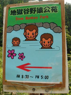 地獄谷野猿公苑　　Snow　Monkey　Park