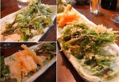 春の山菜天ぷら