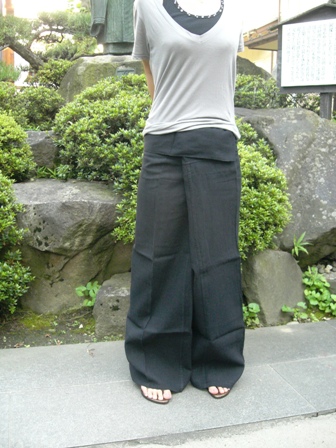 手作りタイパンツっていい！