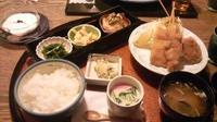 串かつ晩ご飯