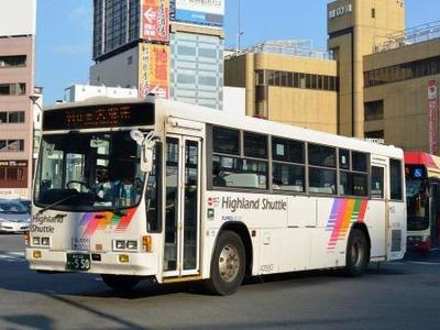 【川中島バス】 元妙高の40550号車を昼間捕捉！