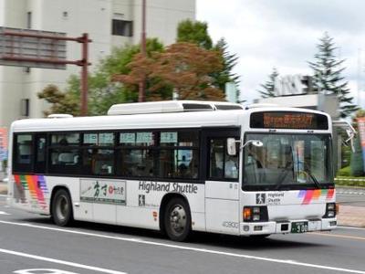 【川中島バス】 長野駅ロータリー工事に伴う西山系統の経路変更