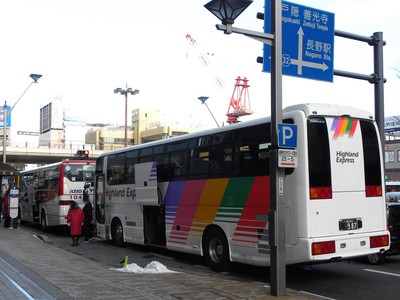 【川中島バス】 元ハイランド車の高速バス続行便（その2）