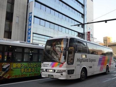 【川中島バス】 新宿へ、バスという手もある！～連休中の続行便