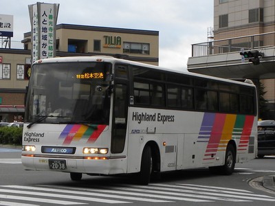 【千曲バス】 2038号車登場!?