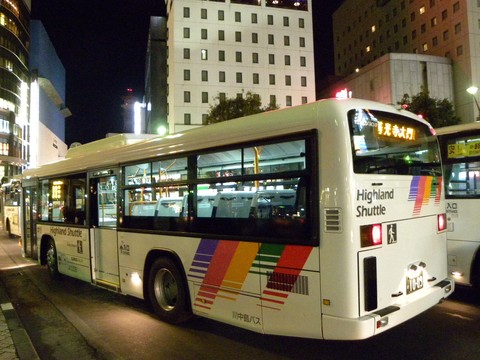 【川中島バス】 ノンステップ車・41009号車登場！（速報）