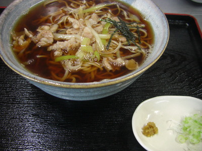 肉かけ（温）そば