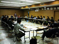 上田市消防団ラッパ隊の平成25年度第1回目の役員会が行われる