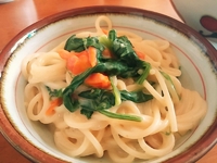 豆乳クリームパスタ