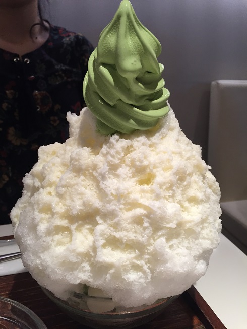 京はやしや　　さん　　で　　かき氷～　　☆