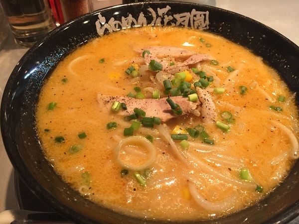らあめん　　花月　　嵐　　さん　　で　　夕食　　☆