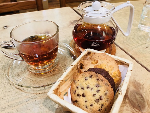 ステラおばさんのクッキー　　　カフェ　　　さん　　で　　お茶ＴＩＭＥ　　☆