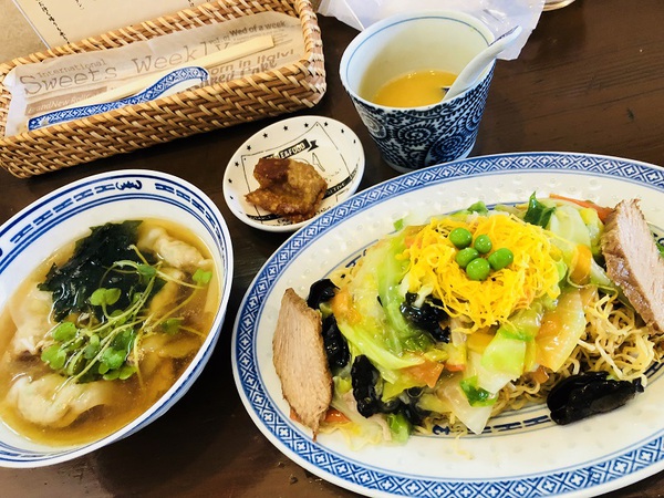 開花亭　　　さん　　で　　ランチ　　　☆