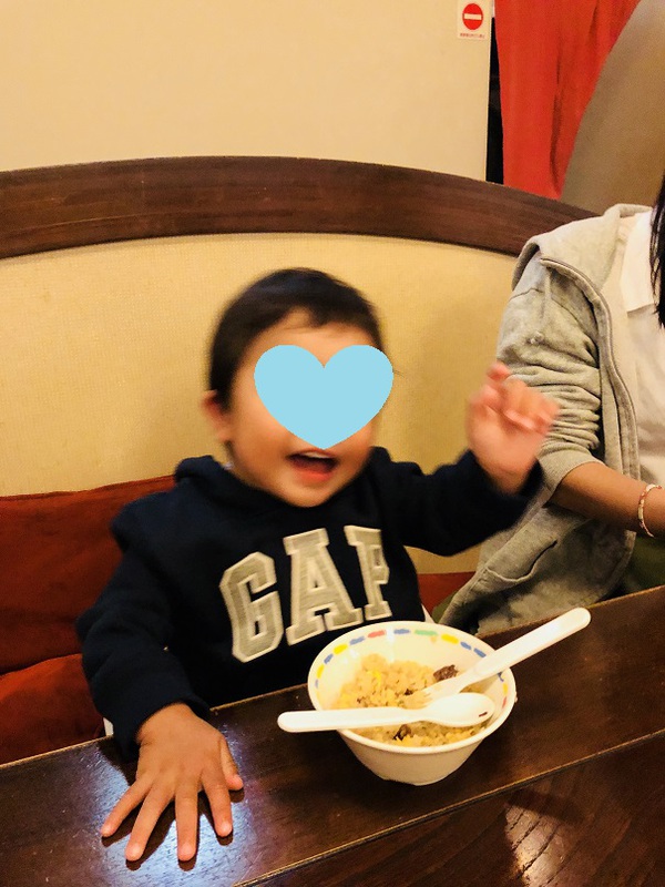 中国料理　　　桃花　　　さん　　で　　　夕食　　　☆