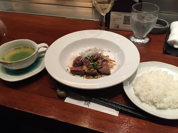 鉄板焼き　一鐡　グランデール　　さんで　ランチ　☆