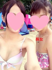 娘たちは　　夏を　楽しんだようだ　　・・・・