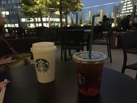 スターバックス　　ｉｎ　　ＪＲゲートタワー　　で　　お茶　　☆
