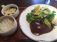 新宿御苑　　ろまん亭　　さん　　で　　ランチ　　☆