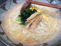 味噌ラーメン専門店　　味噌一　　さん　で　　ラーメン　　☆