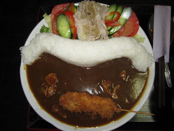 黒部ダムカレー食べたぞ～！（こまつうどん店編）