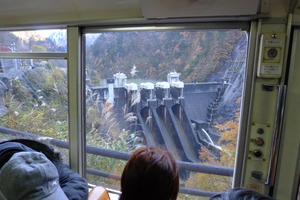 黒部ルート見学会⑨　欅平から黒部峡谷鉄道