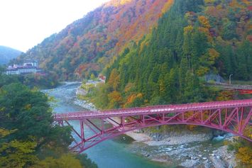 黒部ルート見学会⑨　欅平から黒部峡谷鉄道