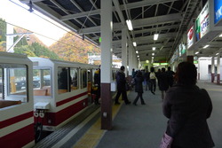 黒部ルート見学会⑨　欅平から黒部峡谷鉄道