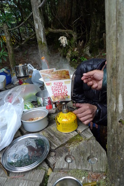 屋久島へ行こう！　２６　自炊夕食