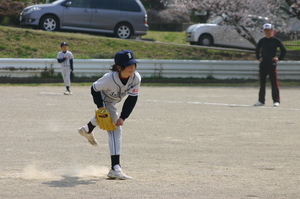 ４／１２練習試合写真（vs日滝ﾎﾞｰｲｽﾞ）