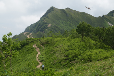 鹿島槍ヶ岳へ避暑に行って来ました。