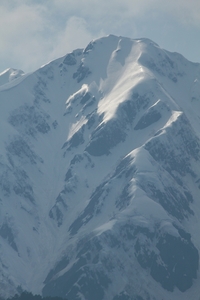 爺ヶ岳中峰と北峰