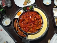 飯田市/韓国料理のパルガンポットで夜ご飯＆飲み