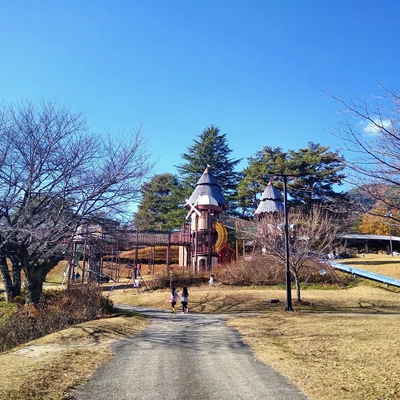 飯田市／かざこし子ども森公園は広くて良い公園ですね