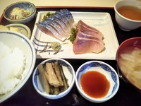 タフタフ @長野市鶴賀七瀬 「刺身定食」800円