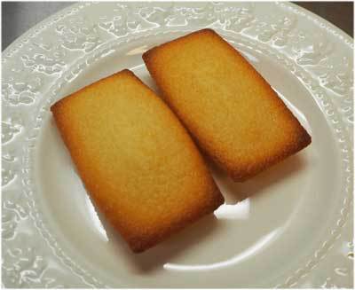 山塩フィナンシェ。焼けました。
