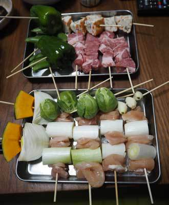 悪あがきか。家で山ＢＢＱ．