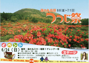 2018/06/24 湯の丸高原 つつじ祭り