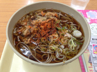 おにかけそば（東部湯の丸SA）