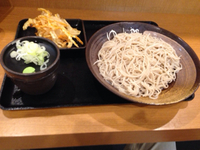 もりそば＋かき揚げ（ゆで太郎）