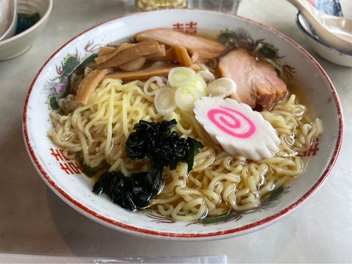 食事・喫茶雷鳥王道の人気メニュー ラーメン　＠大町市大町温泉郷ランチ　